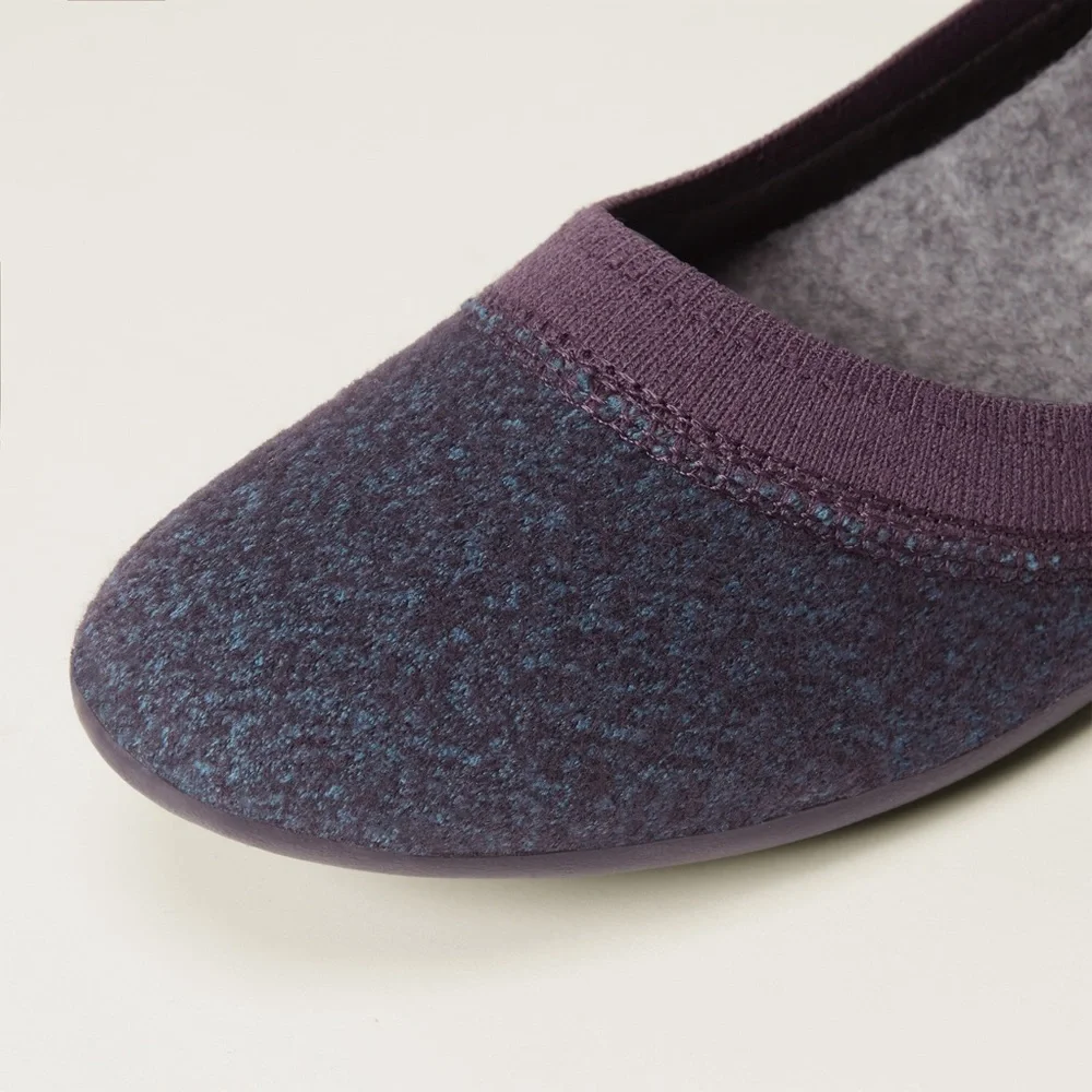 Allbirds Tree Breezers Olympus wool Ballet Flats Size 10 NWOT